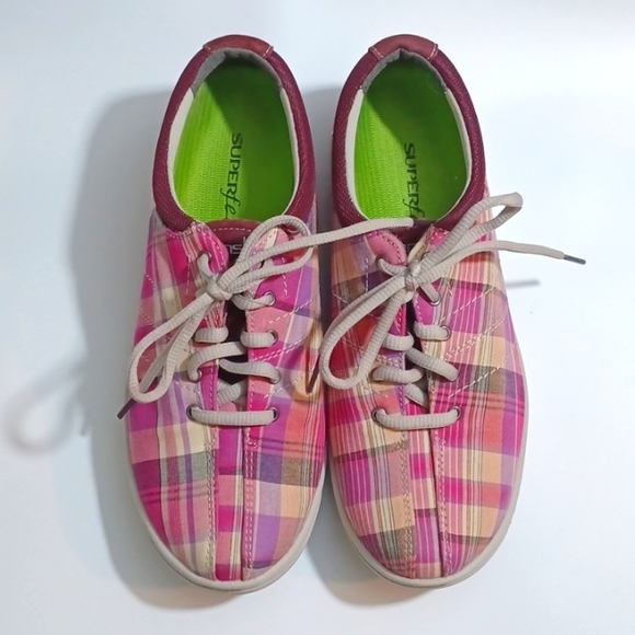 Dansko Shoes - Dansko Brandi Madras plaid sneakers. Sz 37/6.5-7.